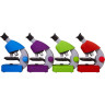 Микроскоп BRESSER Junior 40x-640x, красный 70122